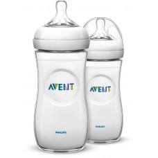 Phillips Avent Kit Mamadeira Transparente 325ml (Contém 2)